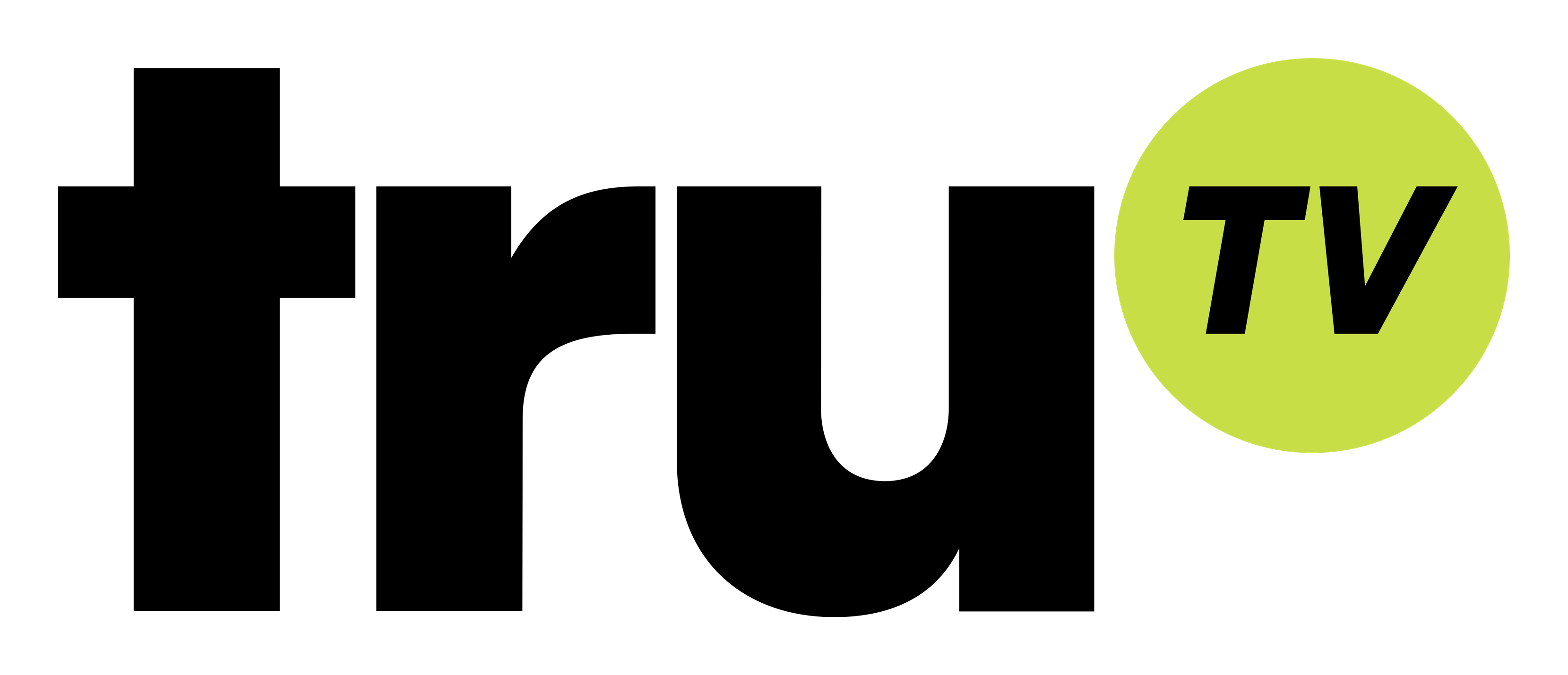 Trutv logo on a transparent background