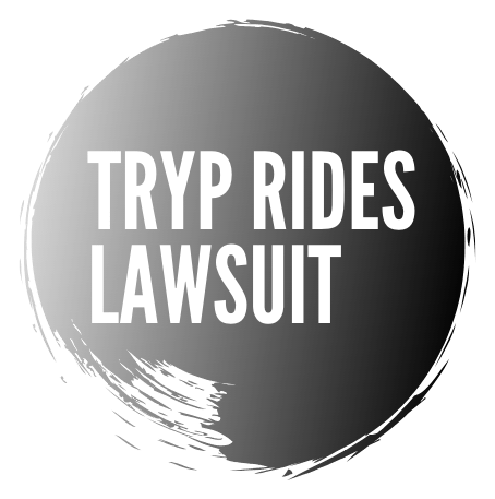 Tryp logo, monochrome icon version, on a transparent background