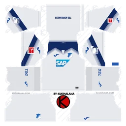 Logo de TSG 1899 Hoffenheim, versión icono blanco, sobre fondo transparente