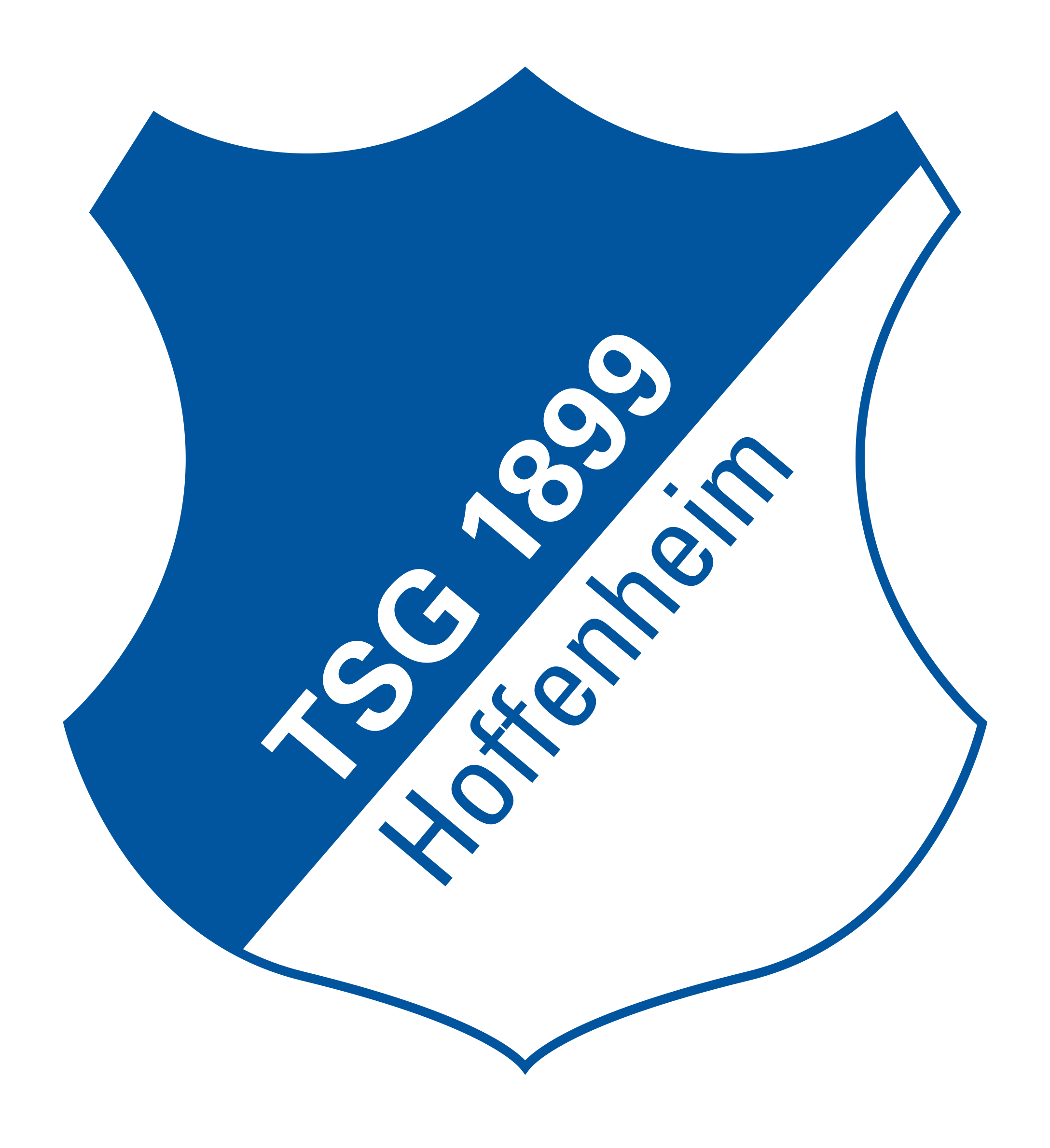Logo de TSG 1899 Hoffenheim sobre fondo transparente