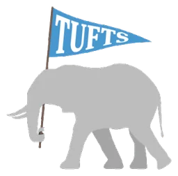 Tufts University logo, icon version, on a transparent background