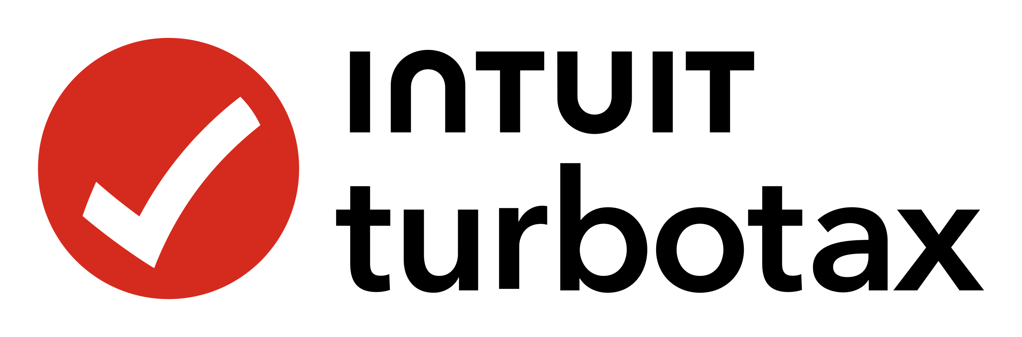 Turbotax Logo auf transparentem Hintergrund
