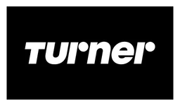 Turner logo, black version, on a transparent background