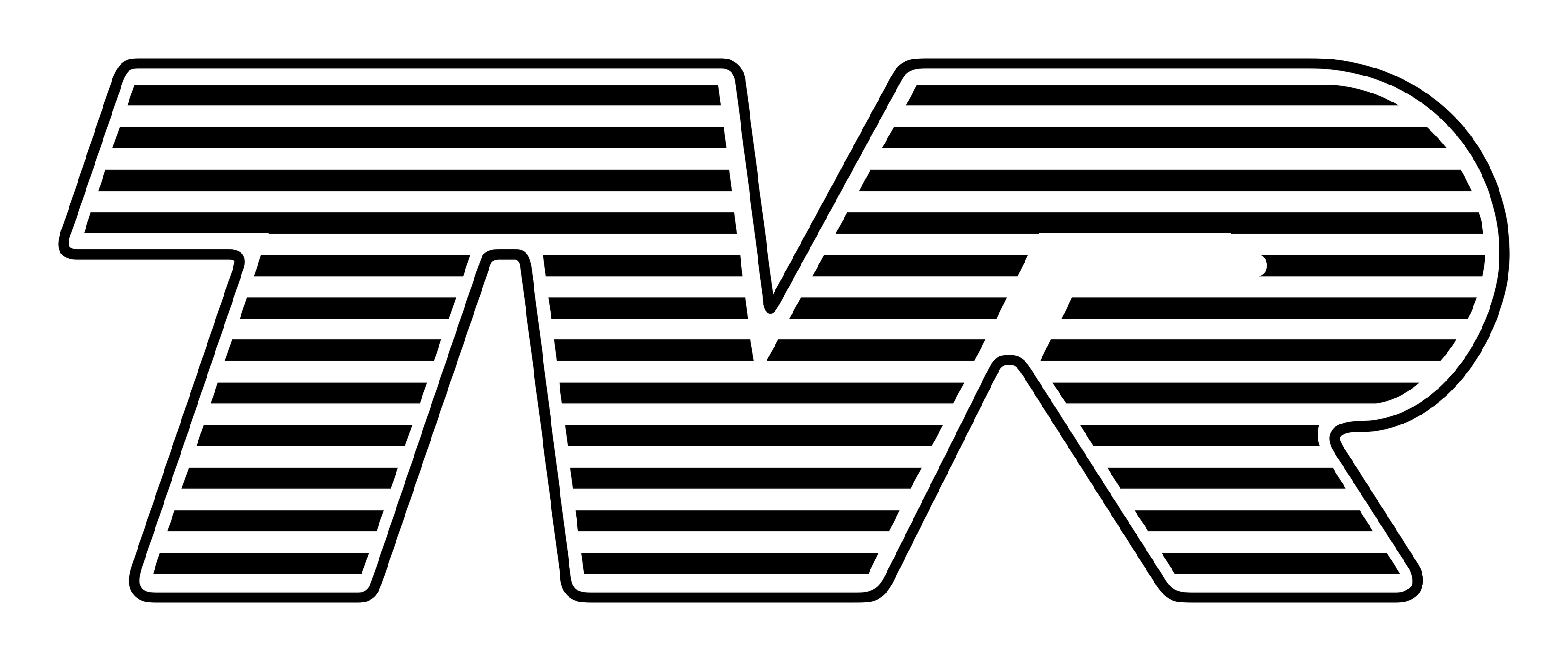 TVR logo on a transparent background
