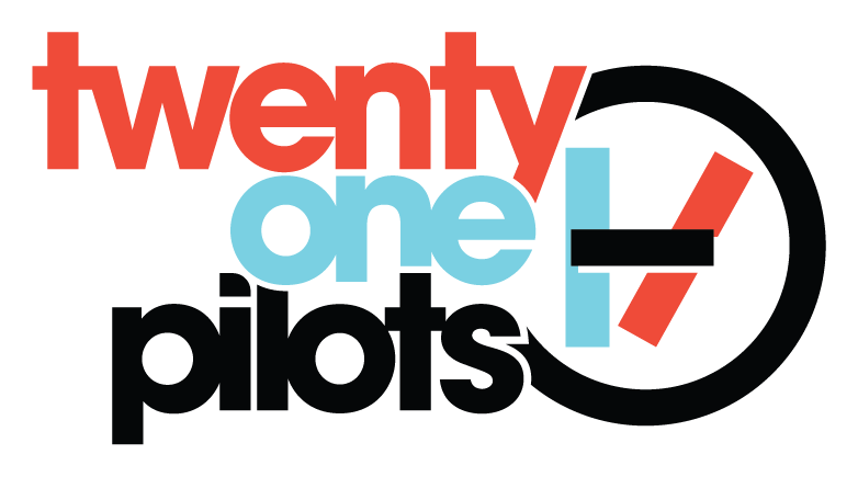 Twenty One Pilots logo on a transparent background