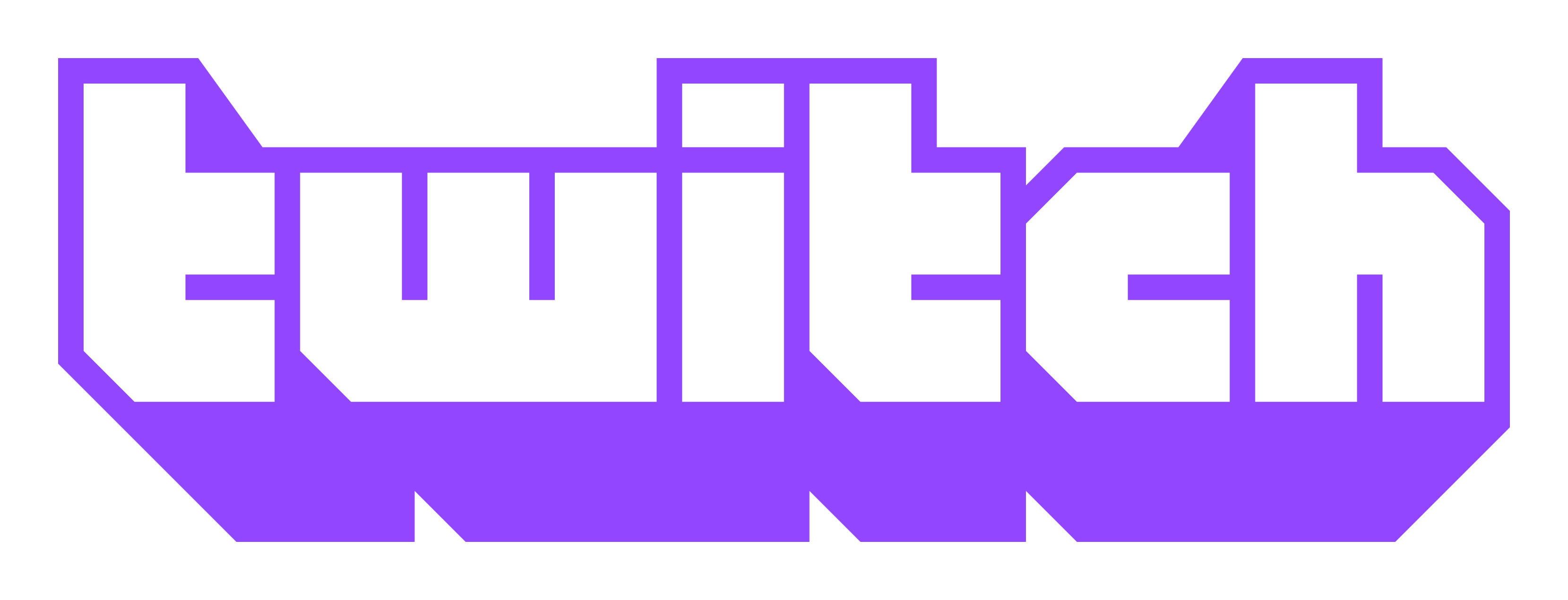 Twitch Logo auf transparentem Hintergrund