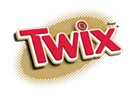 Twix logo, horizontal version, on a transparent background