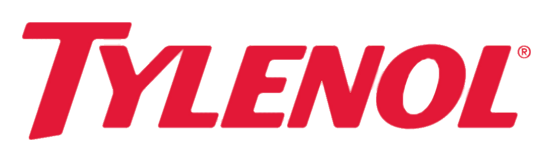 Tylenol logo on a transparent background