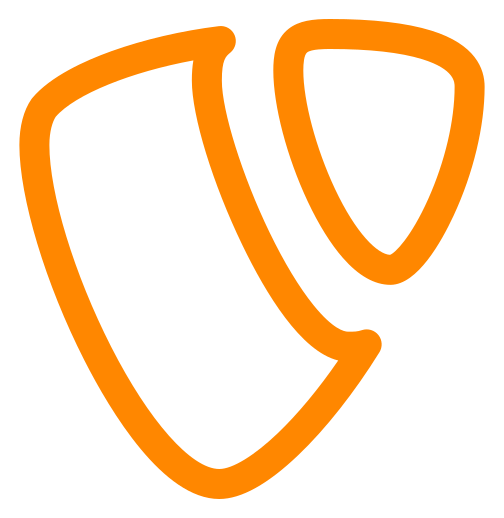 Typo3 logo, icon version, on a transparent background