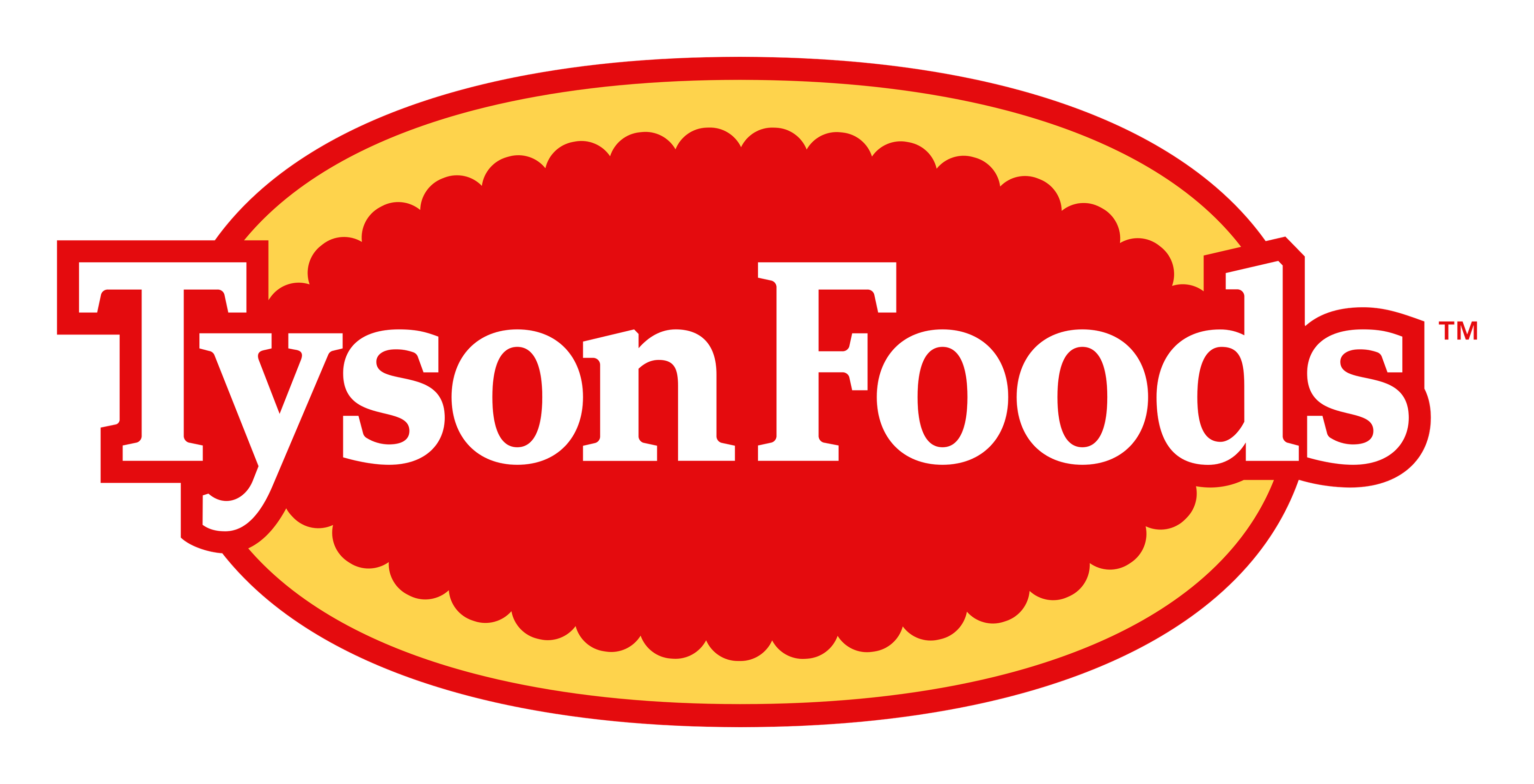 Tyson logo on a transparent background