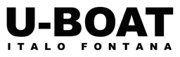 U Boat logo, black wordmark version, on a transparent background