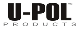 U Pol logo, monochrome wordmark version, on a transparent background