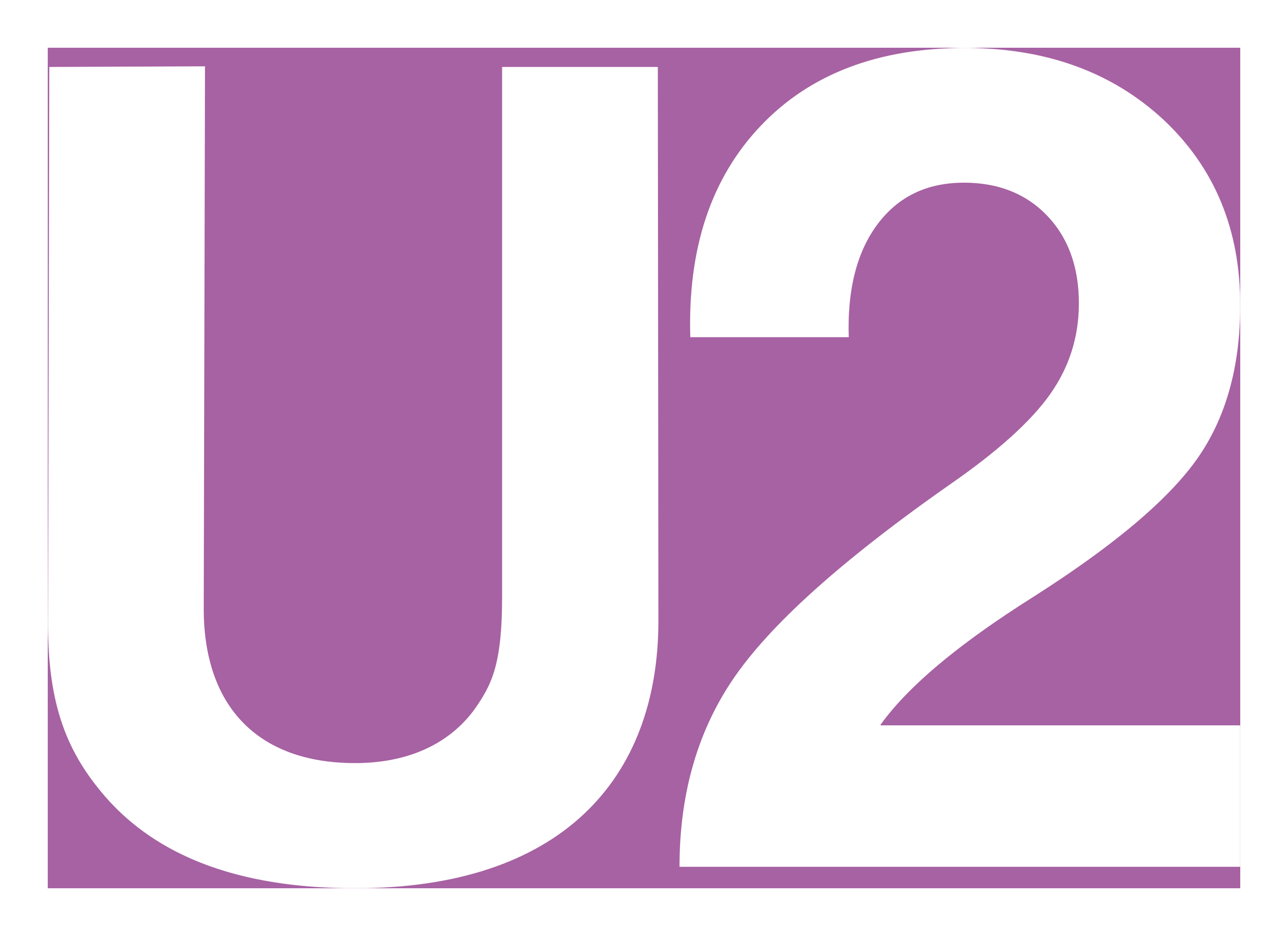 U2 Logo auf transparentem Hintergrund