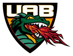 Uab Logo, Variante horizontal, auf transparentem Hintergrund