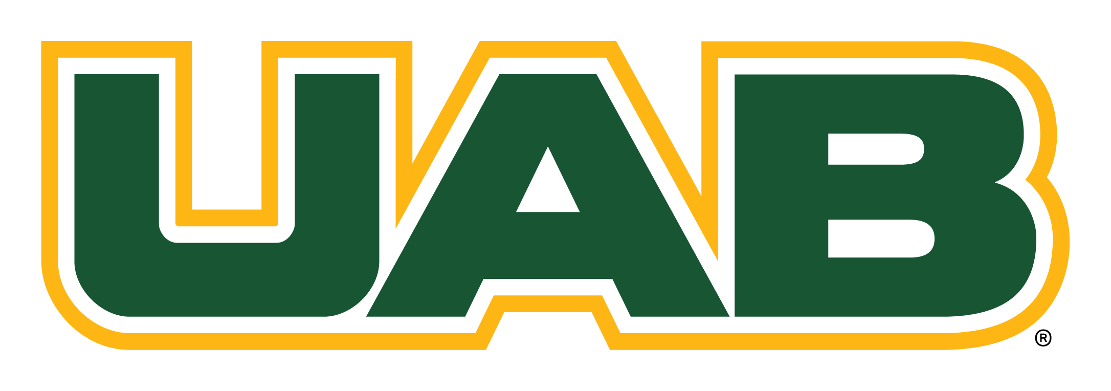 Uab Logo auf transparentem Hintergrund