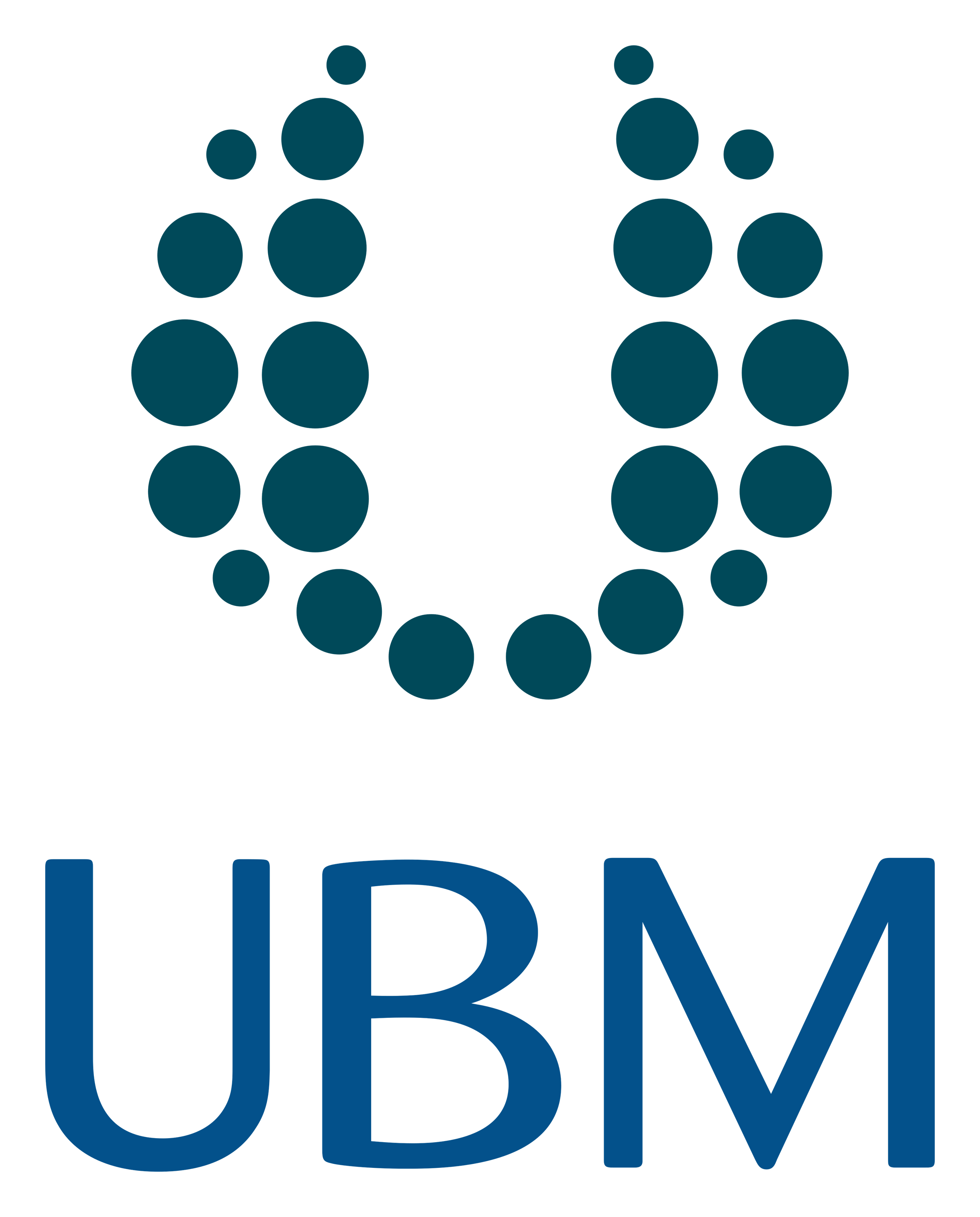 Ubm logo on a transparent background