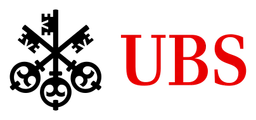 UBS logo, horizontal version, on a transparent background