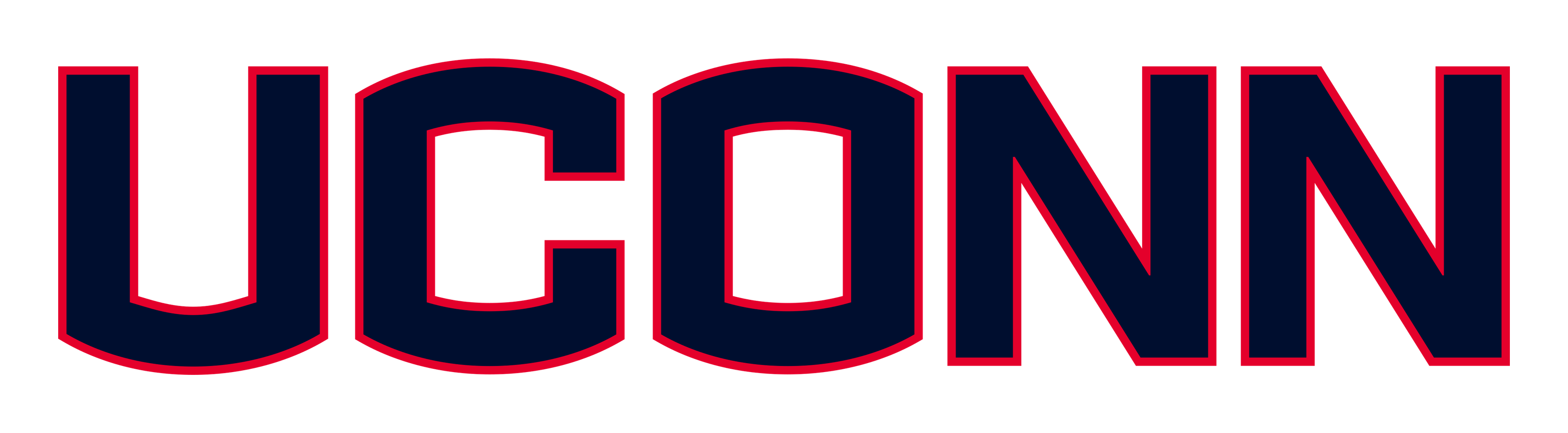 Uconn logo on a transparent background