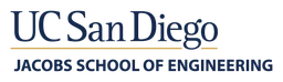 Ucsd logo, wordmark version, on a transparent background
