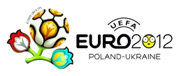 UEFA Euro 2012 logo, wordmark version, on a transparent background