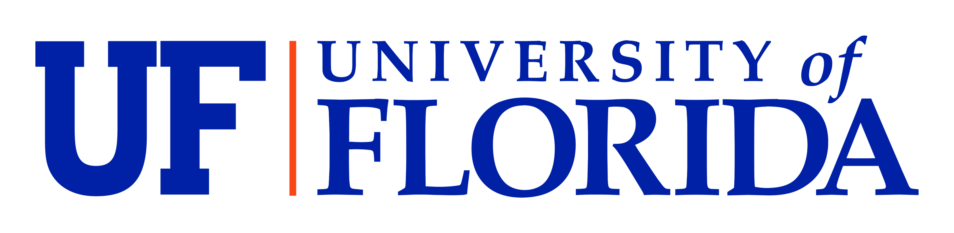 Uf logo on a transparent background