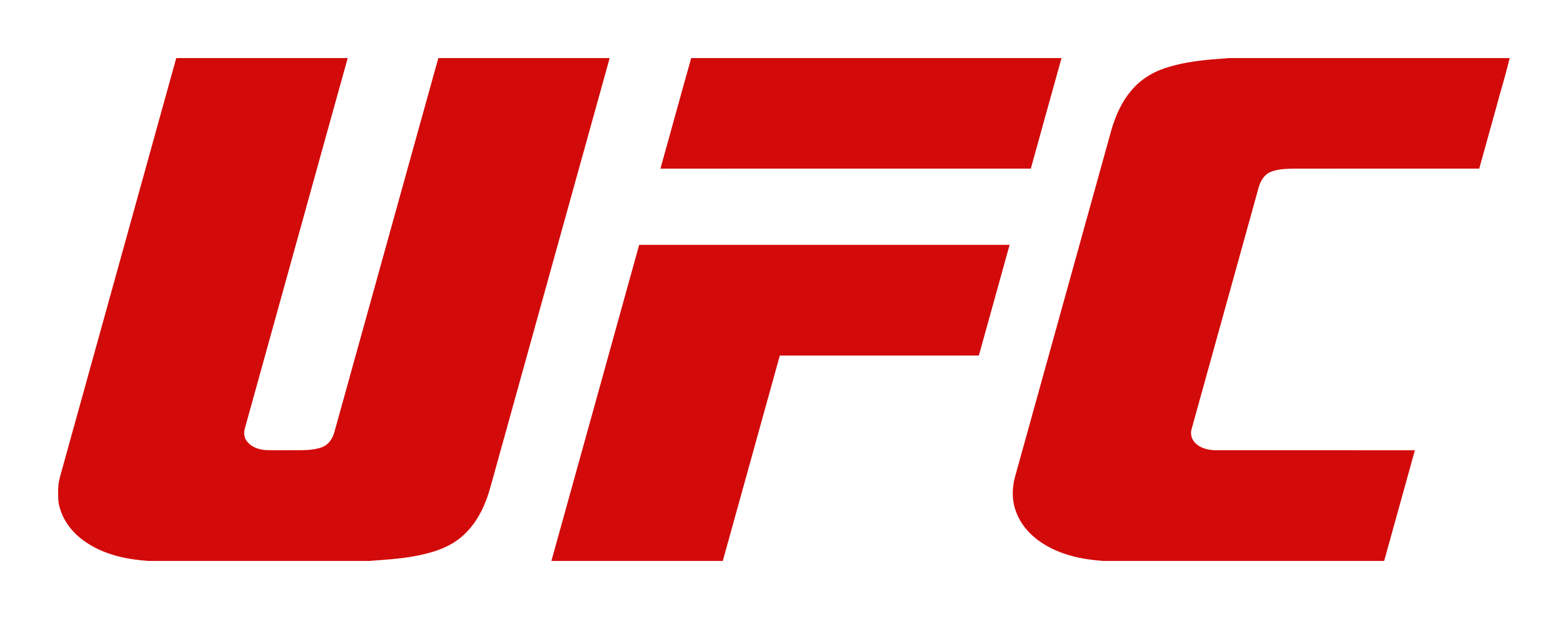 UFC logo on a transparent background