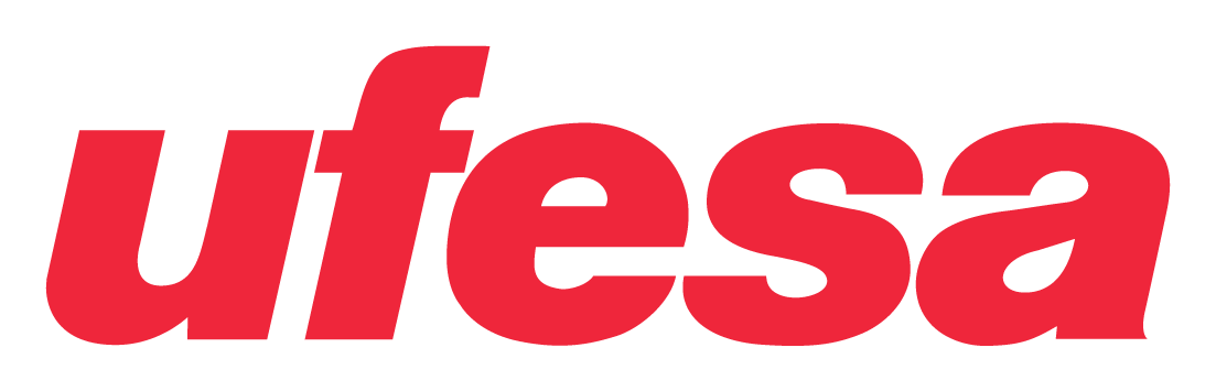 Ufesa logo on a transparent background