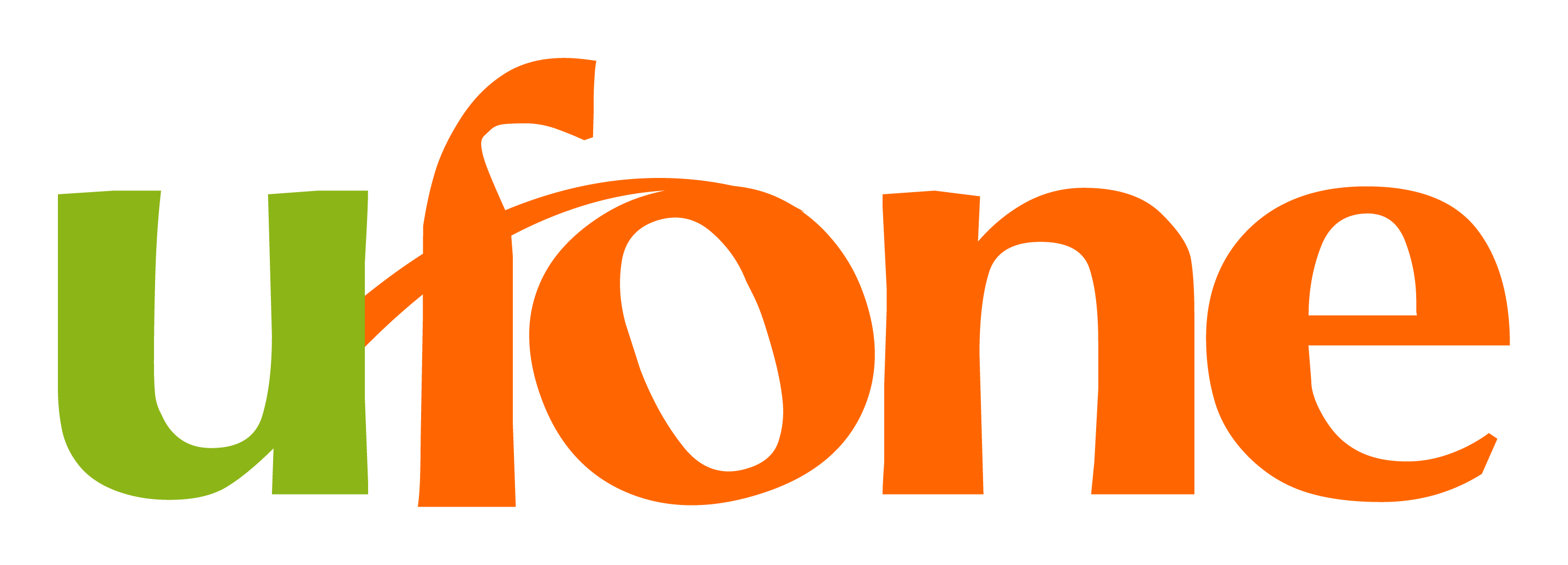 Ufone logo on a transparent background