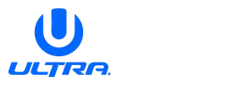 Ultra Music Festival logo, horizontal version, on a transparent background