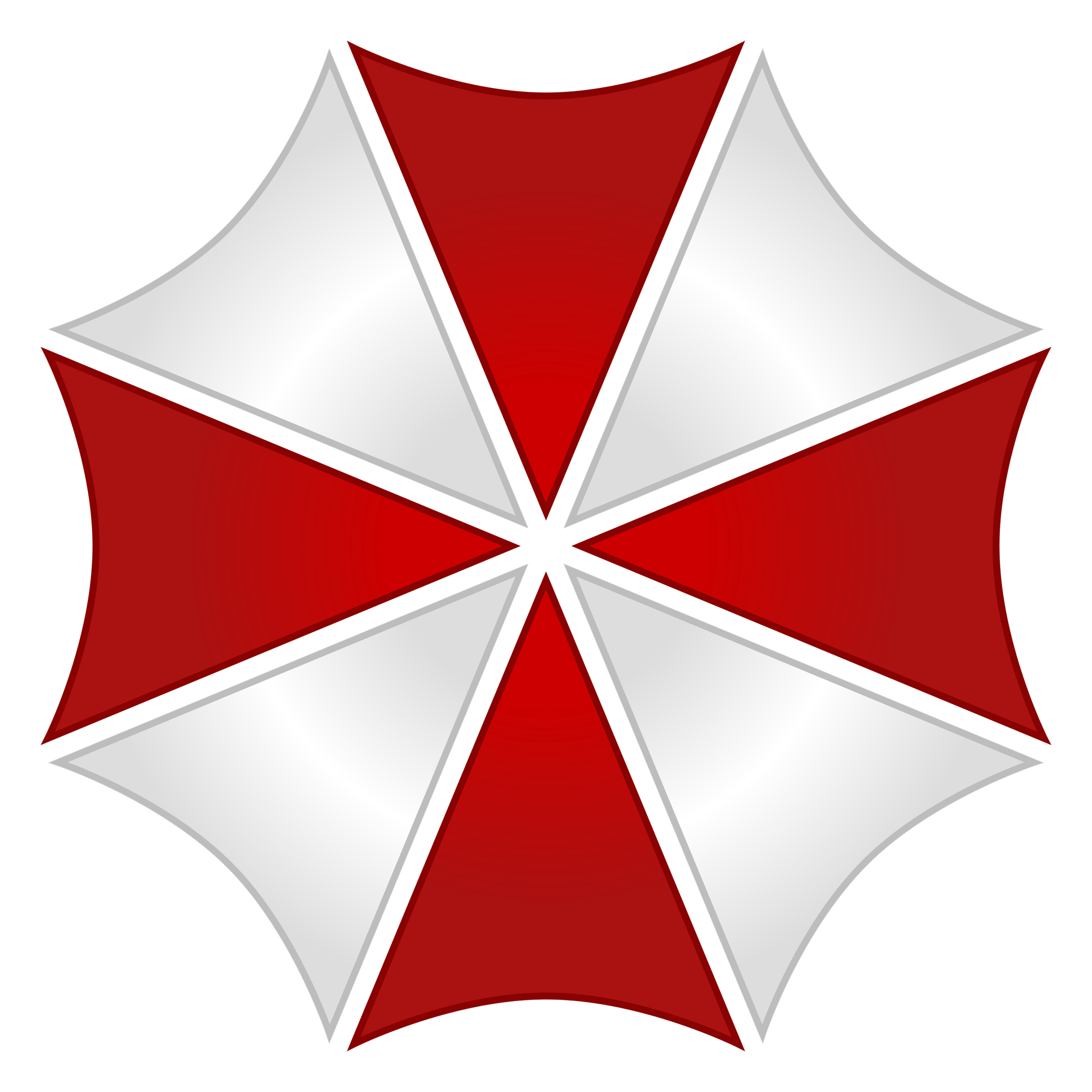 Umbrella Corporation logo on a transparent background