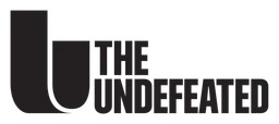 Undefeated logo, black version, on a transparent background