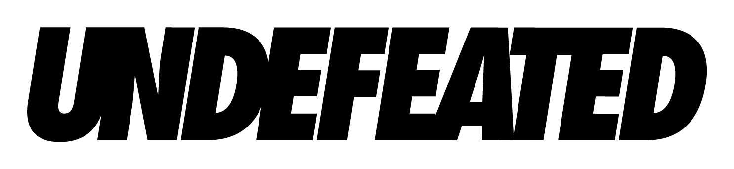 Undefeated logo on a transparent background