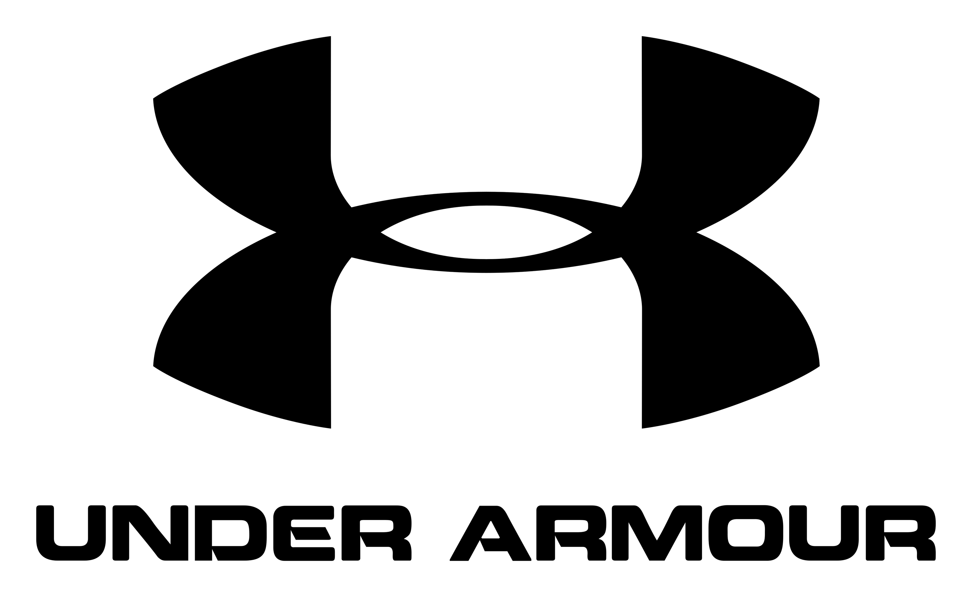 Under Armour logo on a transparent background