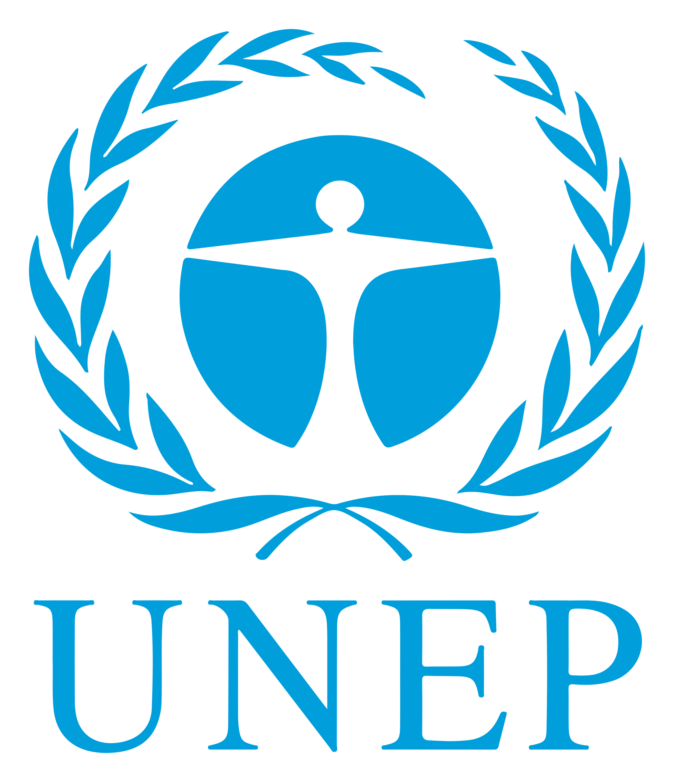 Unep logo on a transparent background