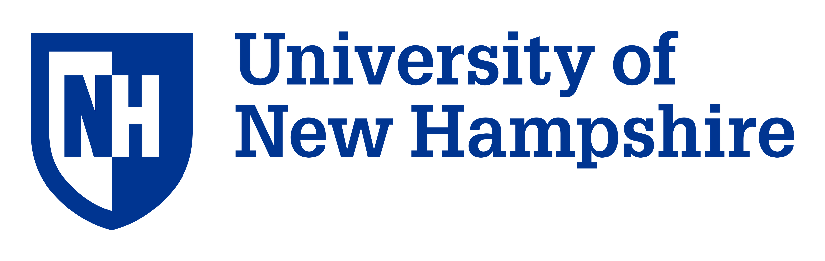 Unh Logo auf transparentem Hintergrund