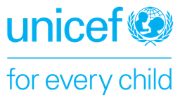 UNICEF logo, horizontal version, on a transparent background