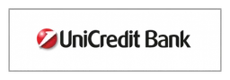 Unicredit Bank logo, monochrome wordmark version, on a transparent background