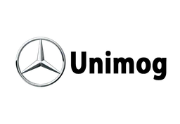 Unimog logo, black version, on a transparent background