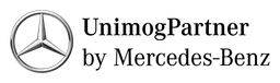 Unimog logo, black wordmark version, on a transparent background