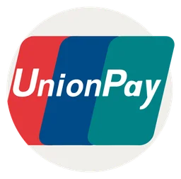 Unionpay logo, icon version, on a transparent background