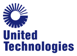 United Technologies logo, horizontal version, on a transparent background