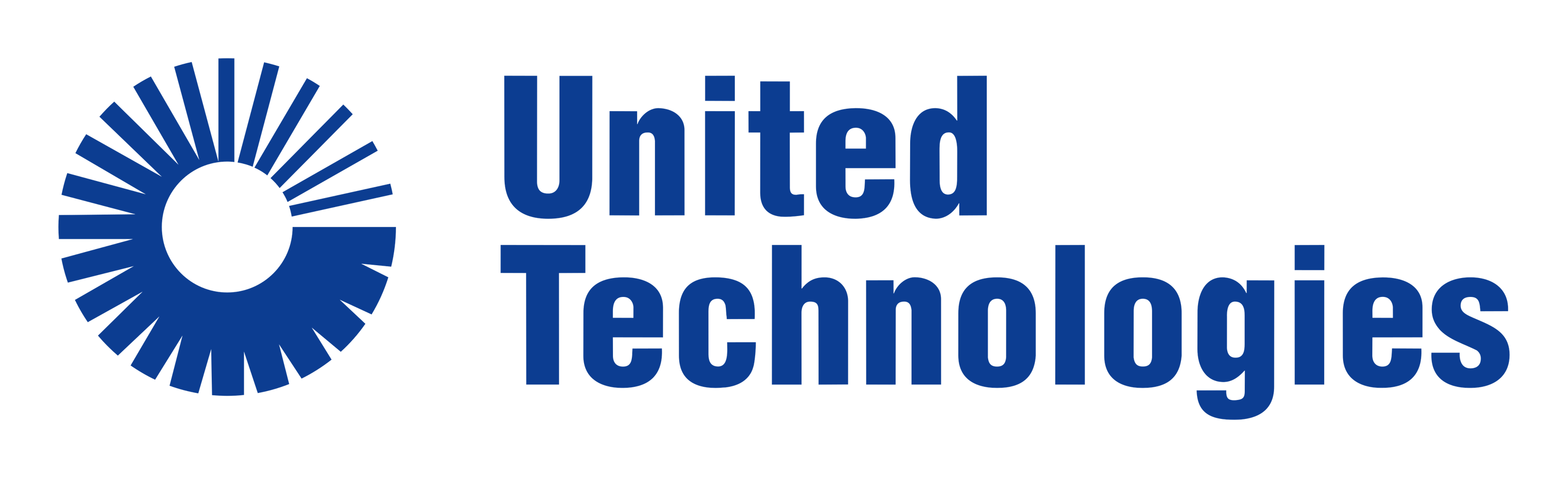United Technologies logo on a transparent background