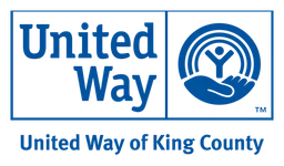 United Way logo, horizontal version, on a transparent background