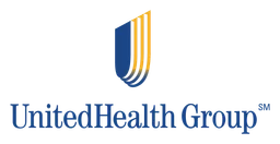 Unitedhealth logo, horizontal version, on a transparent background