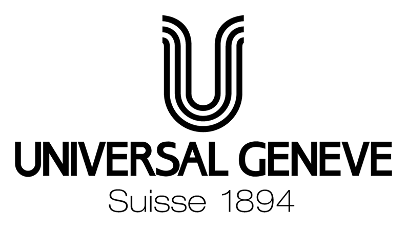 Universal Geneve logo on a transparent background
