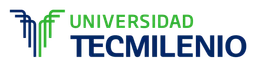 Universidad Tecmilenio logo, wordmark version, on a transparent background
