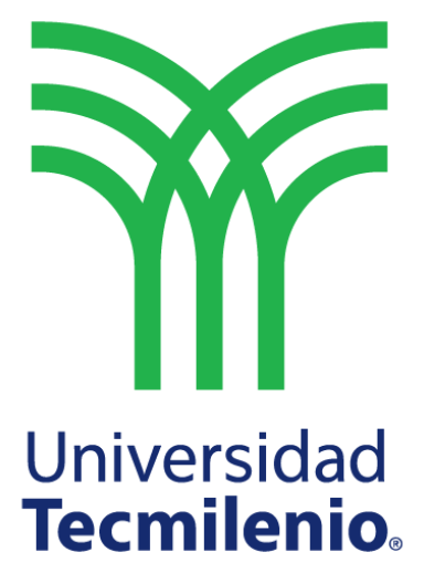 Universidad Tecmilenio logo on a transparent background