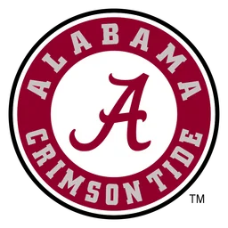 Logo da University of Alabama, versão ícone, em fundo transparente