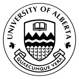 University of Alberta logo, black icon version, on a transparent background