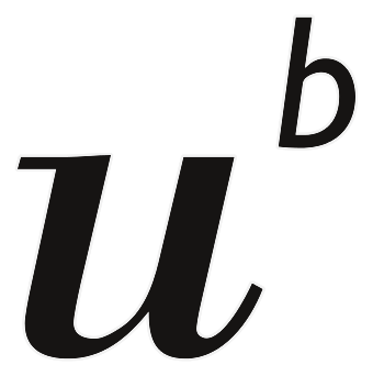 University of Bern logo, black icon version, on a transparent background